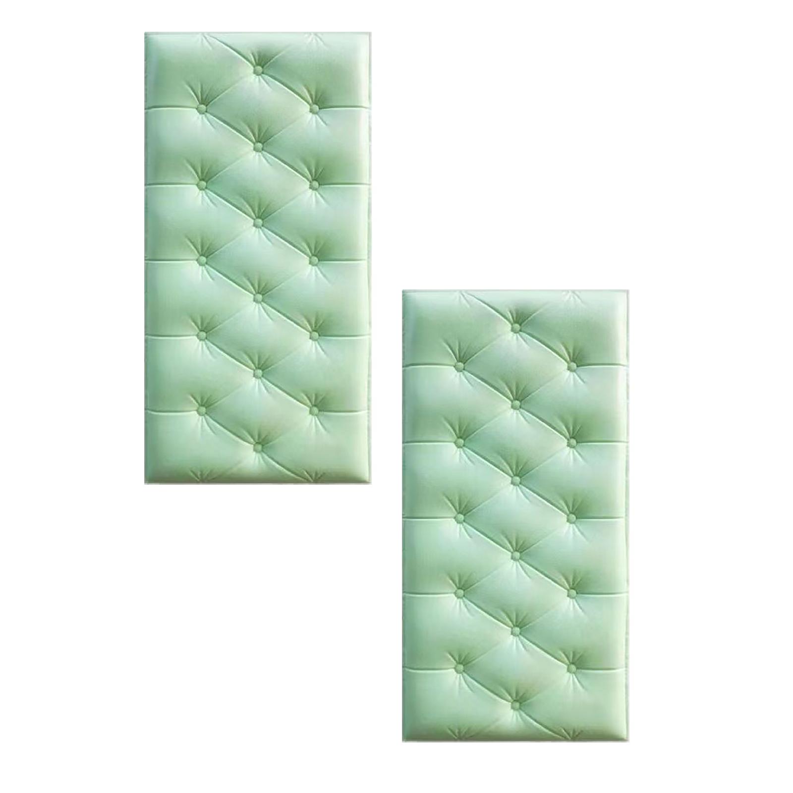Upholstered Headboard Wall Panels Kids Room Anti Collision 3D Stickers Soft Thick Decoration Easy Clean